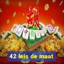 42 leis de maat